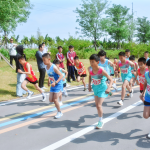 2024潍坊市越野长跑竞走锦标赛在潍坊新纪元学校举行